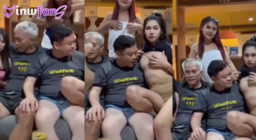 นักการเมืองท้องถิ่น จ้างเด็กเอ็นเตอร์ โชว์เสียว จัดว่าเด็ดอย่างมาก ให้ทริป 100 แต่มีของดีให้ดูอย่างเด็ด